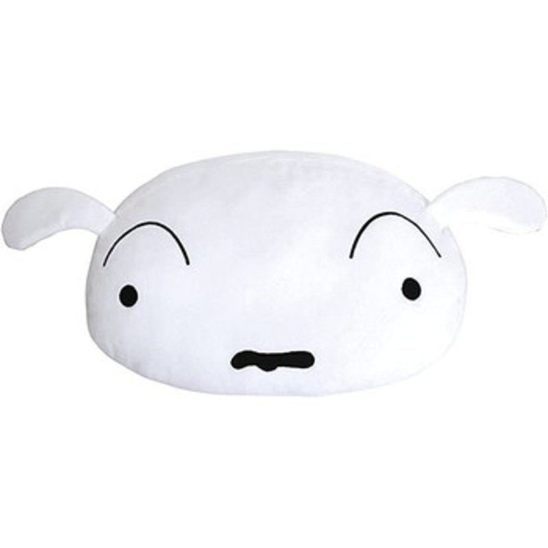 T’s Factory Crayon Shin-chan Soft Face Cushion Shiro