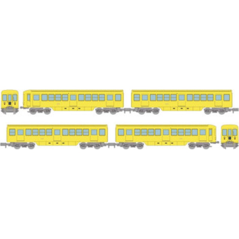 Tomytec Nagoya City Transportation Bureau Higashiyama Line Type 100 103 Congifuration 4 Cars Set A (N scale)