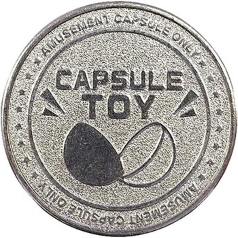 Gashapon Gacha Machine Capsule Toy Token Set of 100