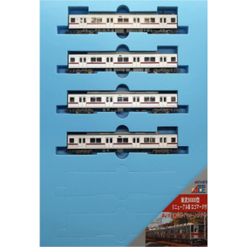 Microace A6675 Tobu Type 9000 Renewal Car w/Logo Mark 4 Cars Add-on Set (N Scale)