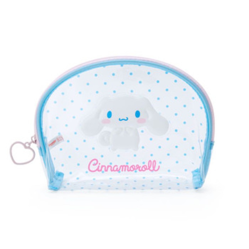 Sanrio Vinyl Pouch Polka Dot Cinnamoroll