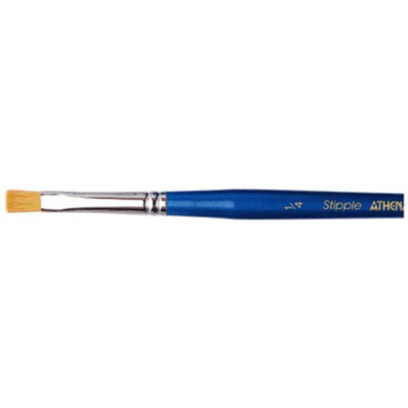Athena Lovia 8400 Series 1/4 Inch Stipple Oval Brush
