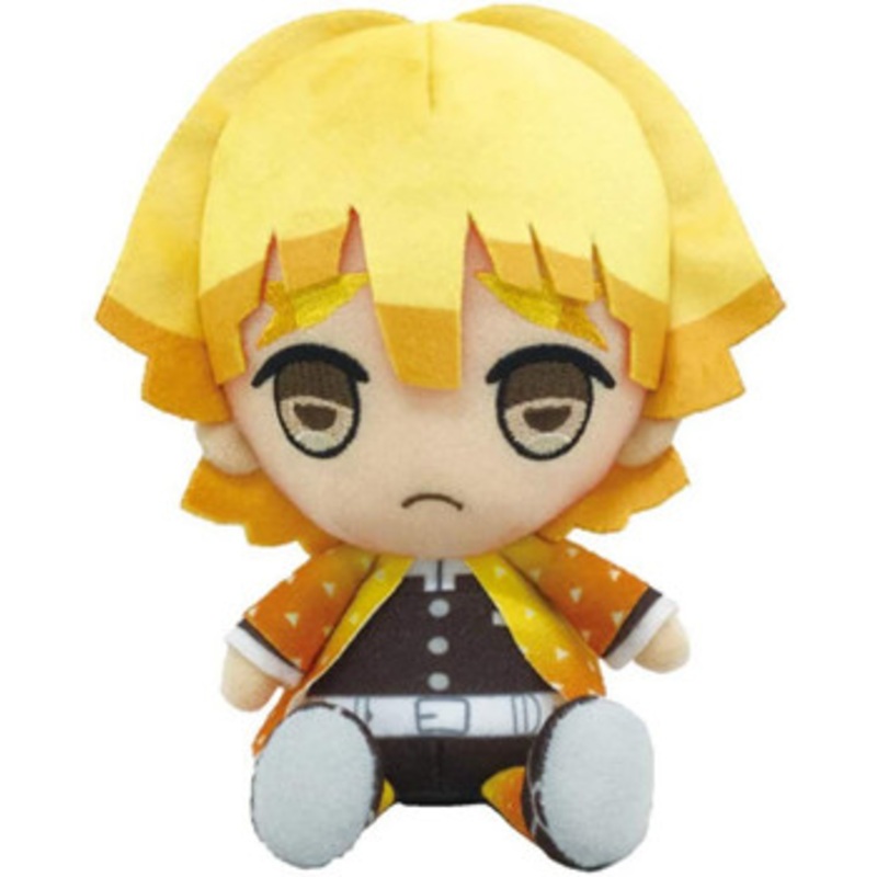 Bandai Chibi Plush Zenitsu Agatsuma (Demon Slayer: Kimetsu no Yaiba)