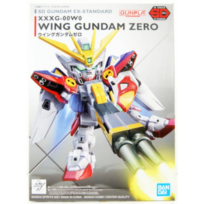 Bandai SD Gundam Ex-Standard Wing Gundam Zero Plastic Model