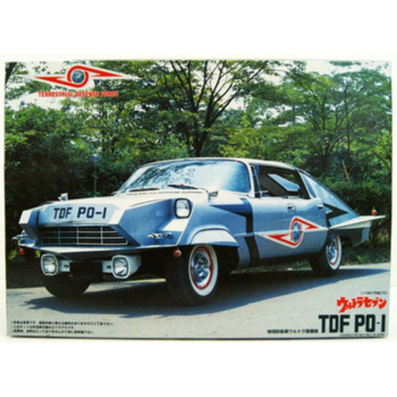 Fujimi Ultraman Ultra-Seven 1/24 TDF PO-1 Pointer Plastic Model