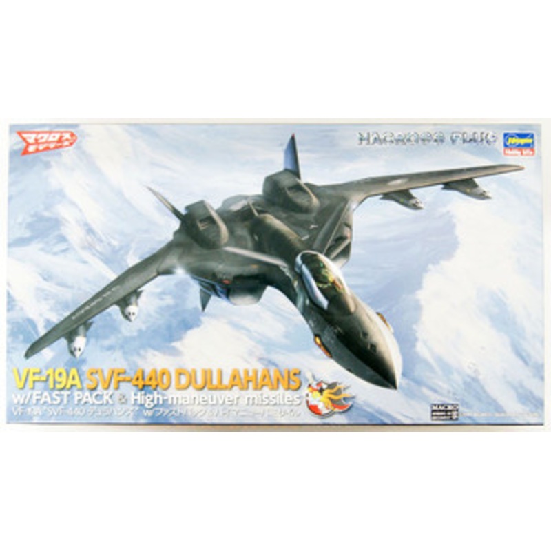 Hasegawa 1/72 MACROSS Plus VF-19A ‘SVF-440 Dullahan’ w / Fast Pack & High Maneuver Missile Plastic Model