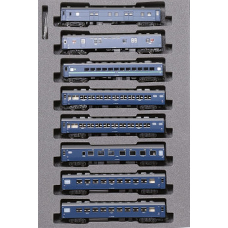 Kato 10-1670 Passenger Car Formation Set Sleeping Express ‘Kitaguni’ 8 Cars Set (N scale)