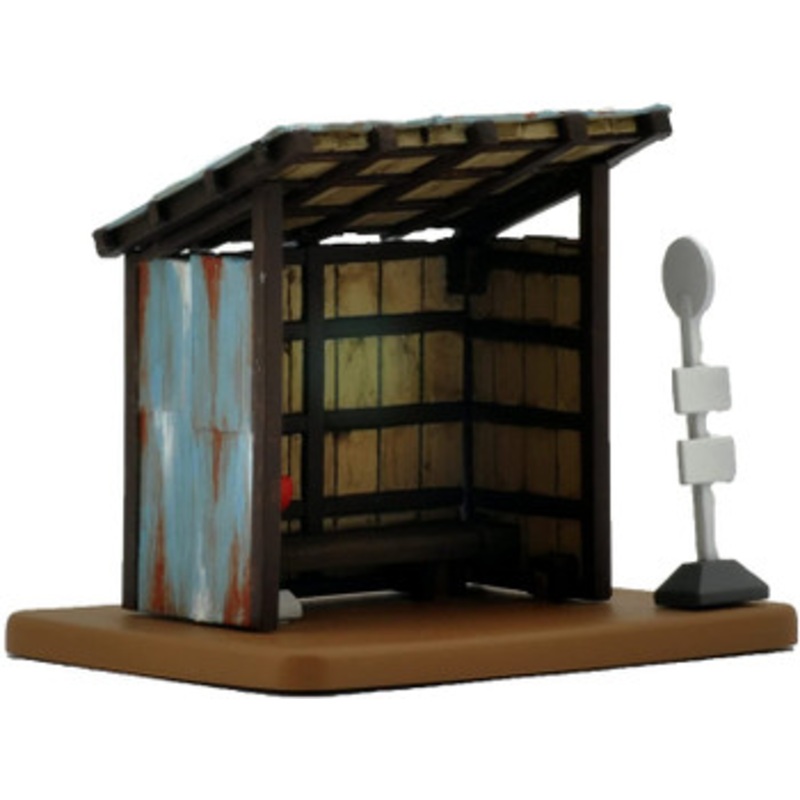 Tomytec Jyokei Komono 80 Waiting Room B ‘Bus Stop/ Nekoya Line’ (HO scale)