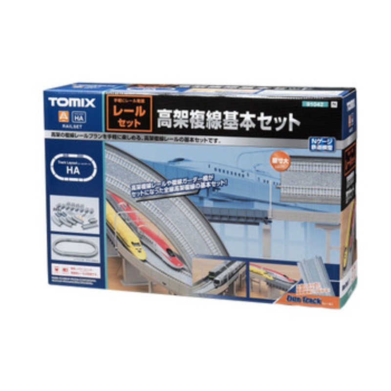 Tomix 91042 Fine Track Elevated Double Track Basic Set (Rail Pattern HA) (N scale)