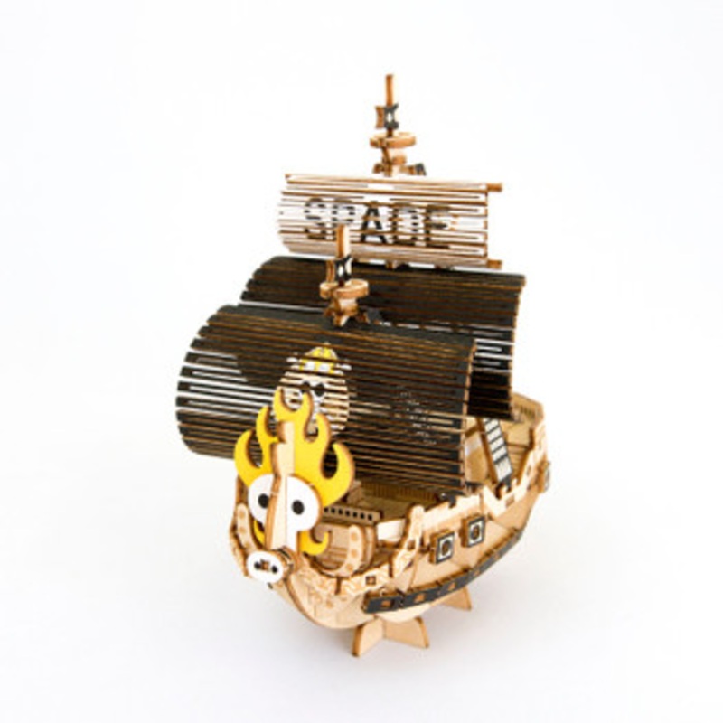 A-zone Wooden Art ki-gu-mi One Piece Spade Pirates’ Ship