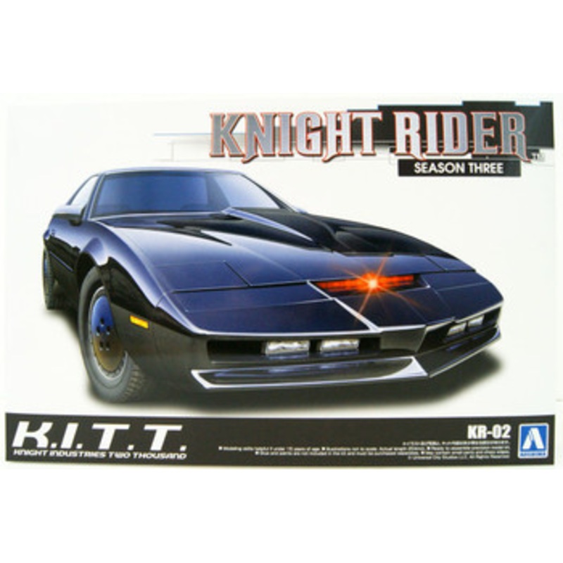 Aoshima Knight Rider 1/24 – Knight 2000 K.I.T.T Season III Plastic Model