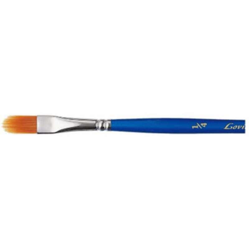 Athena Lovia 7850 Series 1/4 Inch Filbert Comb Brush