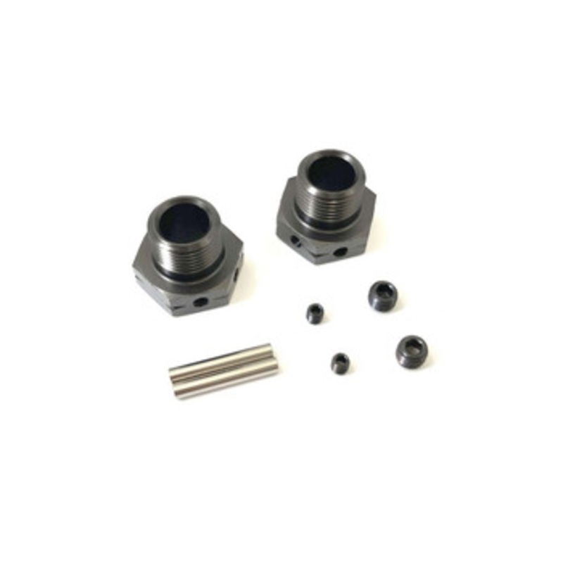 Kyosho IFW625W Wheel Hub (Wide/Gunmetal/2 pcs/MP10)