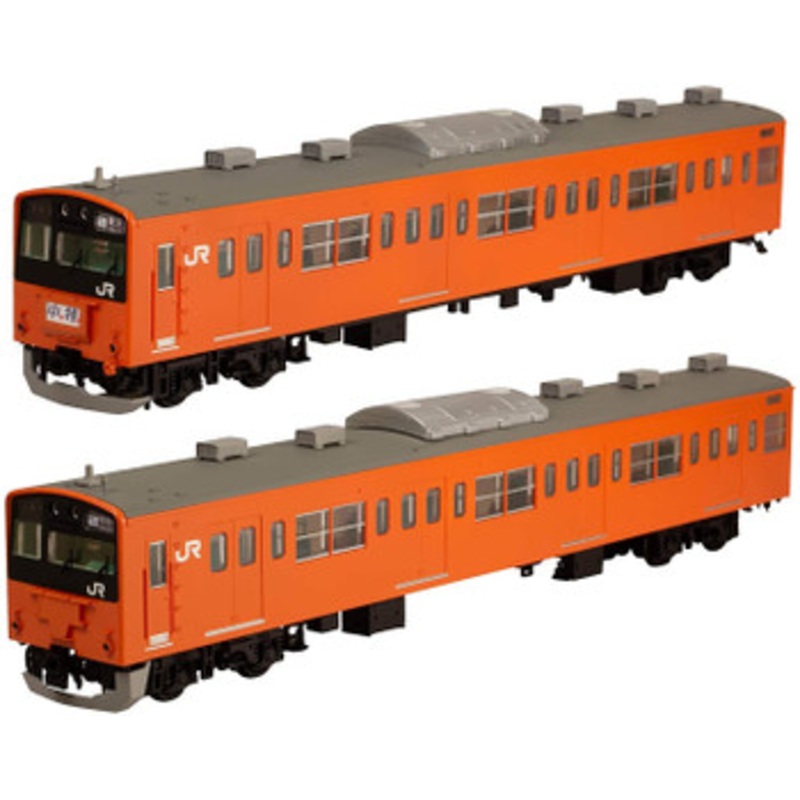 Plum PP072 JR East Series 201 Chuo Line KUHA 201/KUHA 200 2 Cars Plastic Model (HO scale)