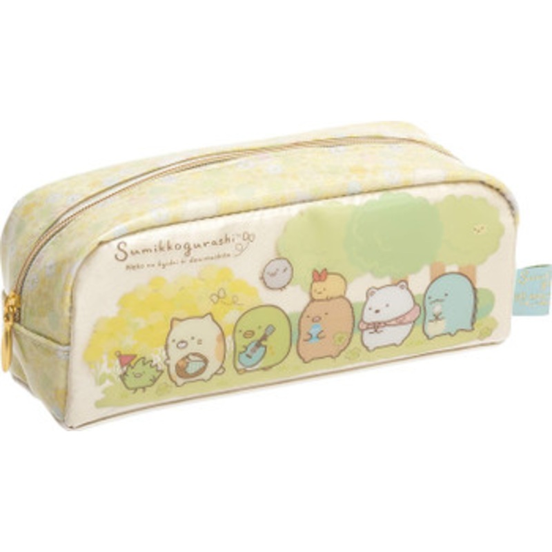 Sumikko Gurashi Pen Pouch Meeting Cats