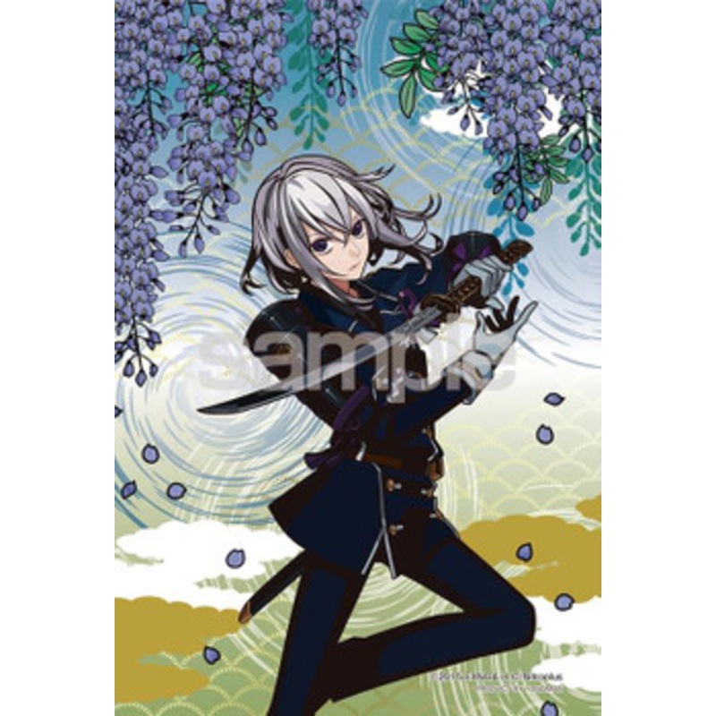 Yanoman 97-236 Prism Art Jigsaw Petit Puzzle Touken Ranbu Honebamitoshiro (70 Pieces)