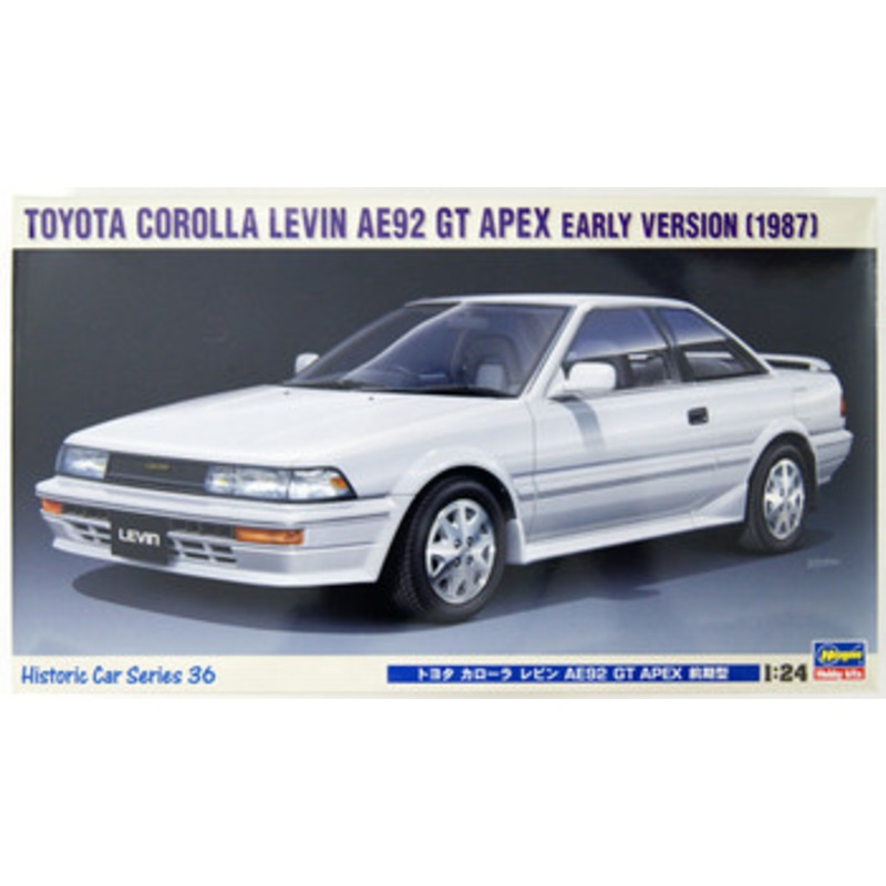 Hasegawa HC36 Toyota Corolla Levin AE92 GT APEX Early Type 1/24 Scale Kit