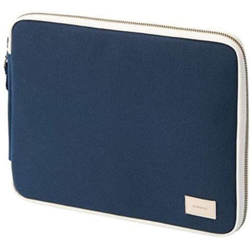 LIHIT LAB. HINEMO Stand Pouch M (Navy)