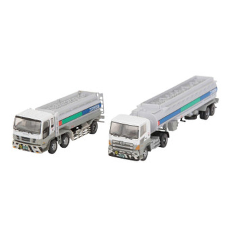Tomytec The Truck/Trailer Collection Cosmo Oil Tank Truck Set (N scale)
