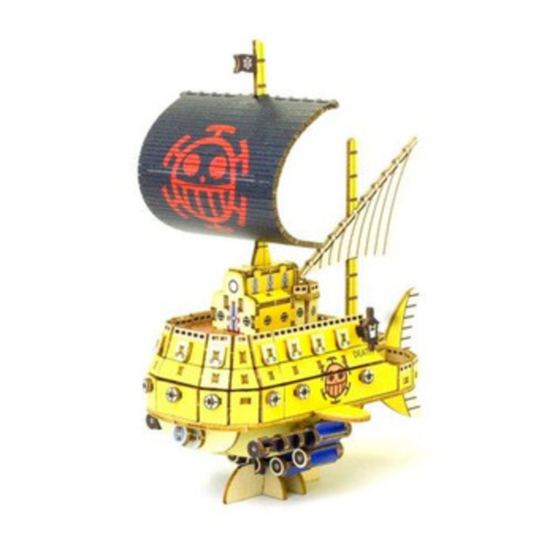 A-zone Wooden Art ki-gu-mi One Piece Trafalgar Law’s Submarine