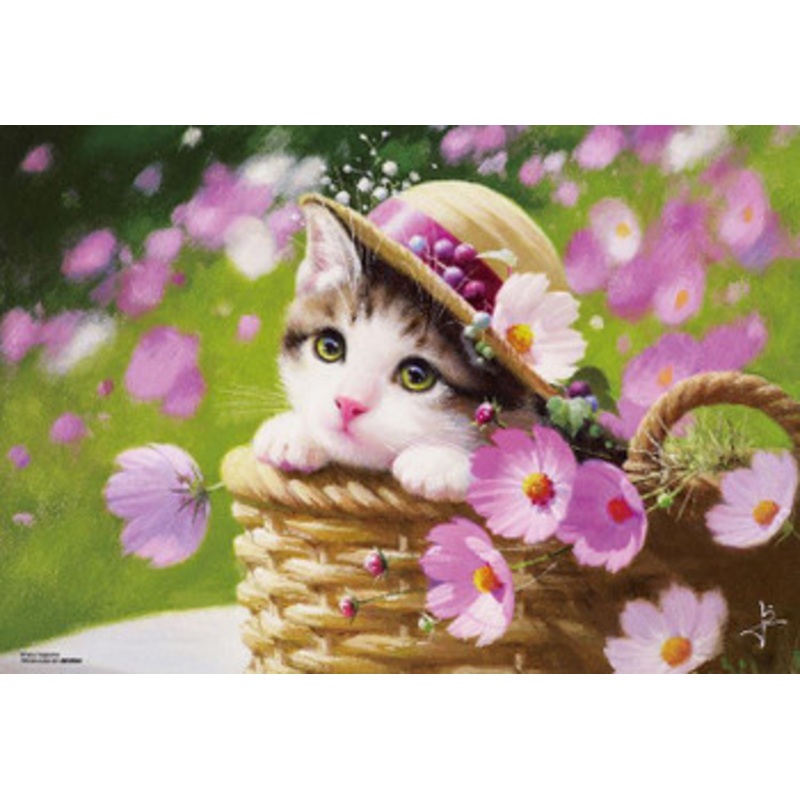 Beverly Jigsaw Puzzle 83-102 Kitty Cat My Hat By Nagaoka Taku (300 Pieces)