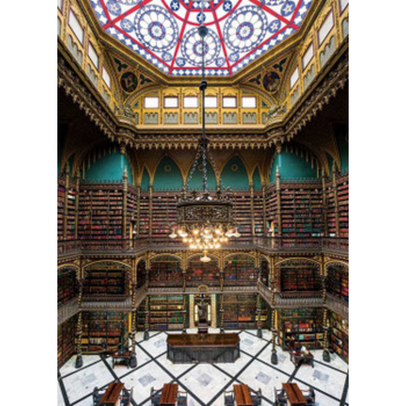 Epoch Jigsaw Puzzle 79-362s Royal Portuguese Cabinet of Reading in Brazil (500 Pieces)