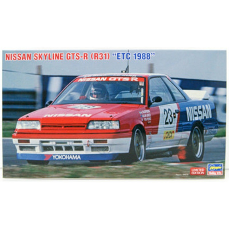 Hasegawa 1/24 Nissan Skyline GTS-R (R31) ETC 1988 Plastic Model