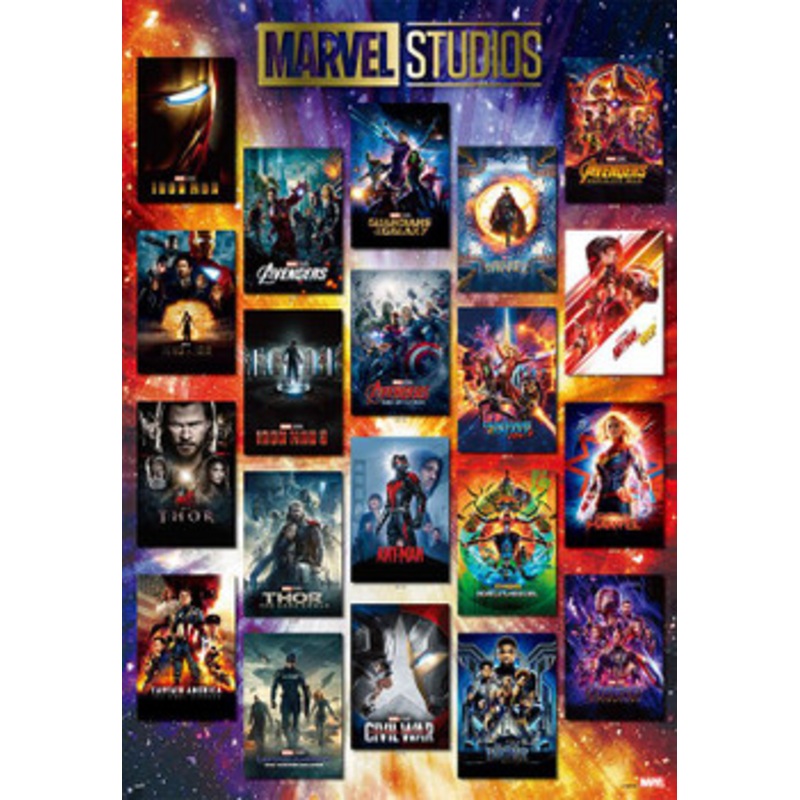 Tenyo Jigsaw Puzzle MARVEL STUDIOS Movie Poster Collection (1000 Pieces)