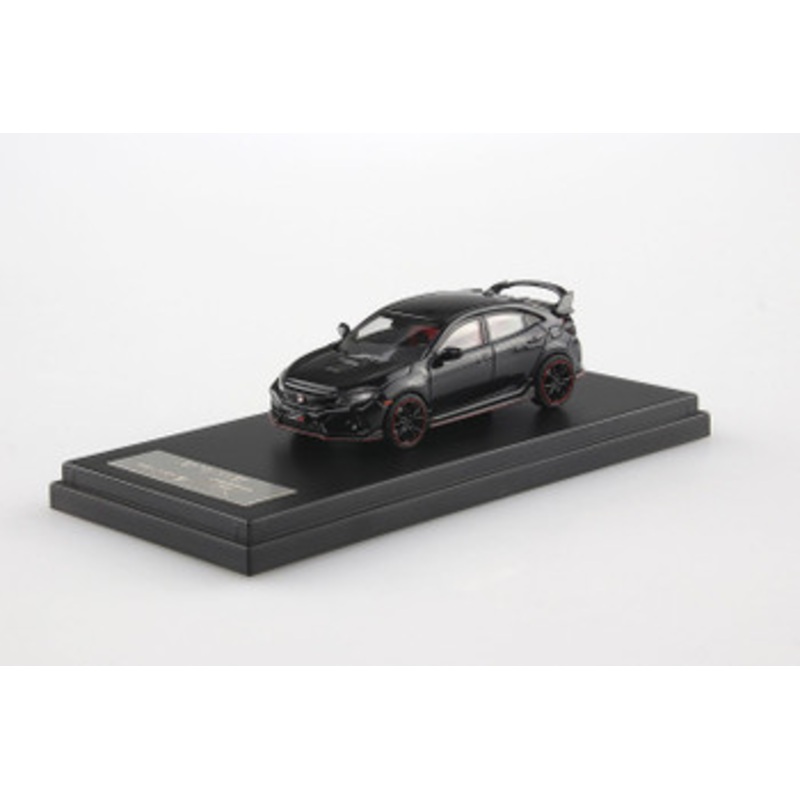 Aoshima SKYNET 1/64 Honda Civic TYPE R (Crystal Black Pearl) Finished Diecast Model