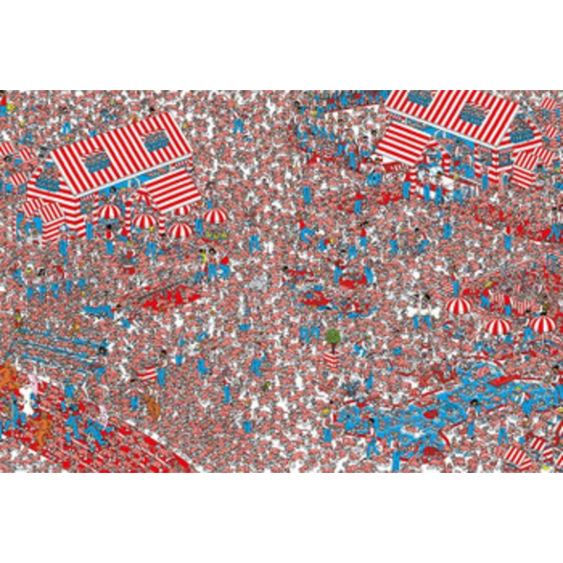 Beverly M81-727 Jigsaw Puzzle Where’s Wally? Woof Country (1000 S-Pieces)