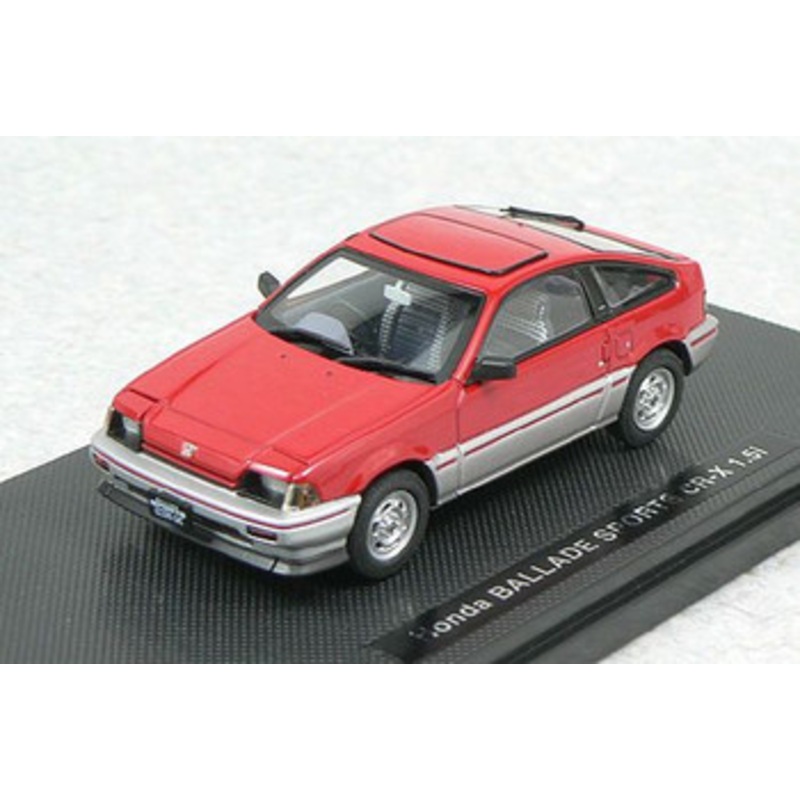 Ebbro 44114 Honda BALLADE SPORTS CR-X 1983 Red 1/43 Scale