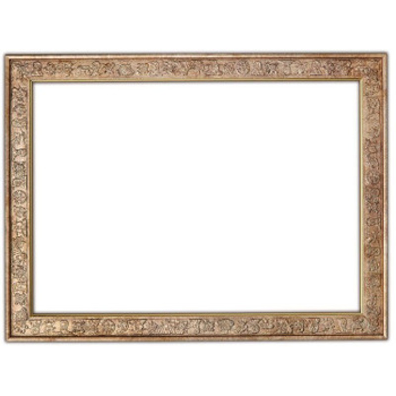 Ensky 504694 Puzzle Frame Gold Color for One Piece 108 and 208 Pieces Puzzle (18.2×25.7cm)