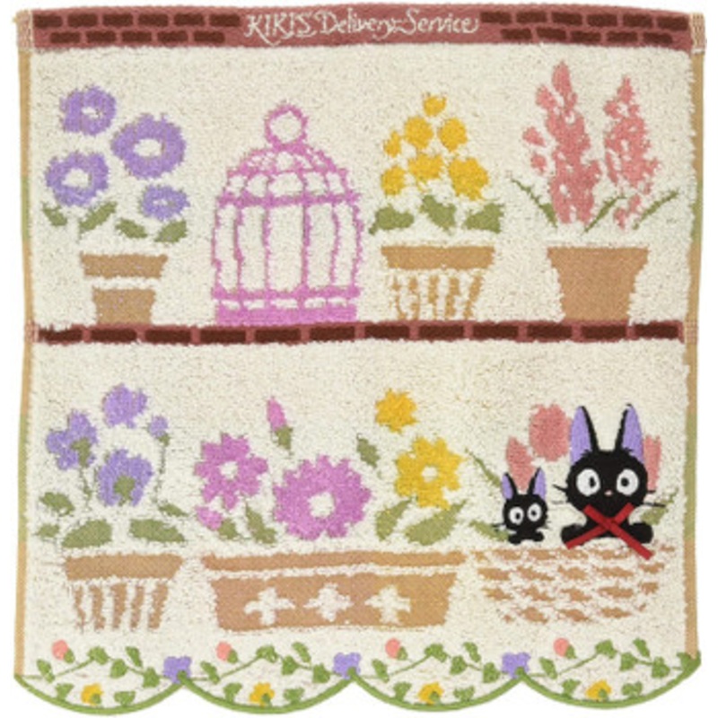 Marushin Studio Ghibli Kiki’s Delivery Service ‘Favorite Flower’ Mini Towel