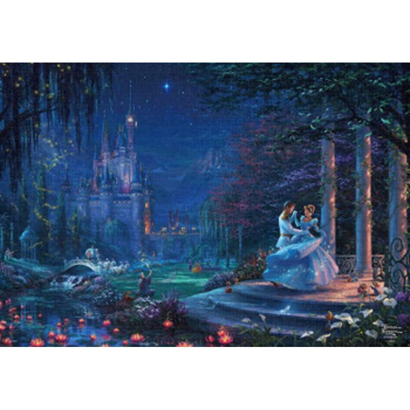 Tenyo Jigsaw Puzzle Disney Cinderella Dancing in the Starlight (1000 Pieces)