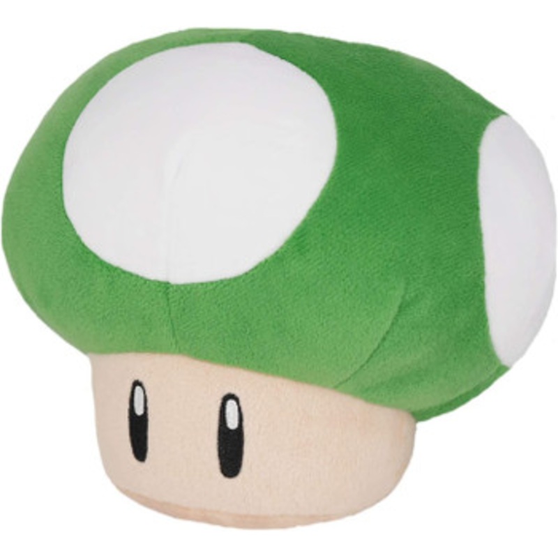 San-ei Super Mario All Star Collection Plush Doll 1-Up Mushroom (S)