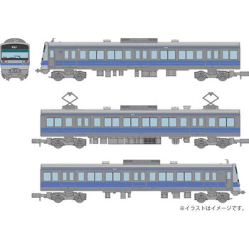 Tomytec Izuhakone Railway Series 7000 Unit 7501 3 Cars Set (N scale)