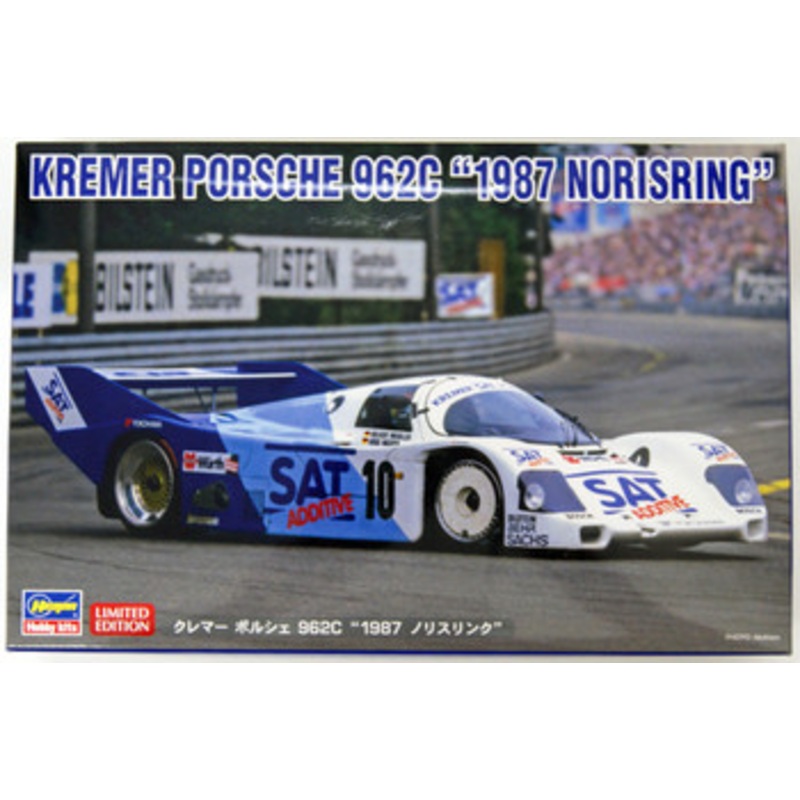 Hasegawa 1/24 Kremer Porsche 962C 1987 Norisring Plastic Model