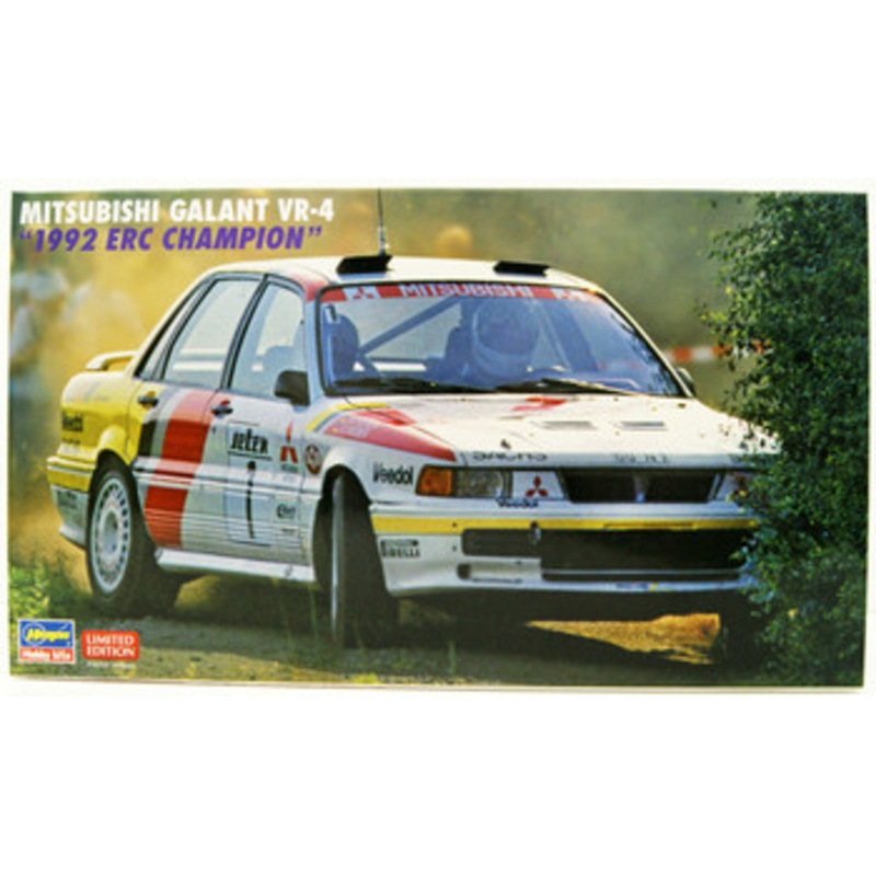 Hasegawa 1/24 Mitsubishi Galant VR-4 1992 ERC Champion Plastic Model