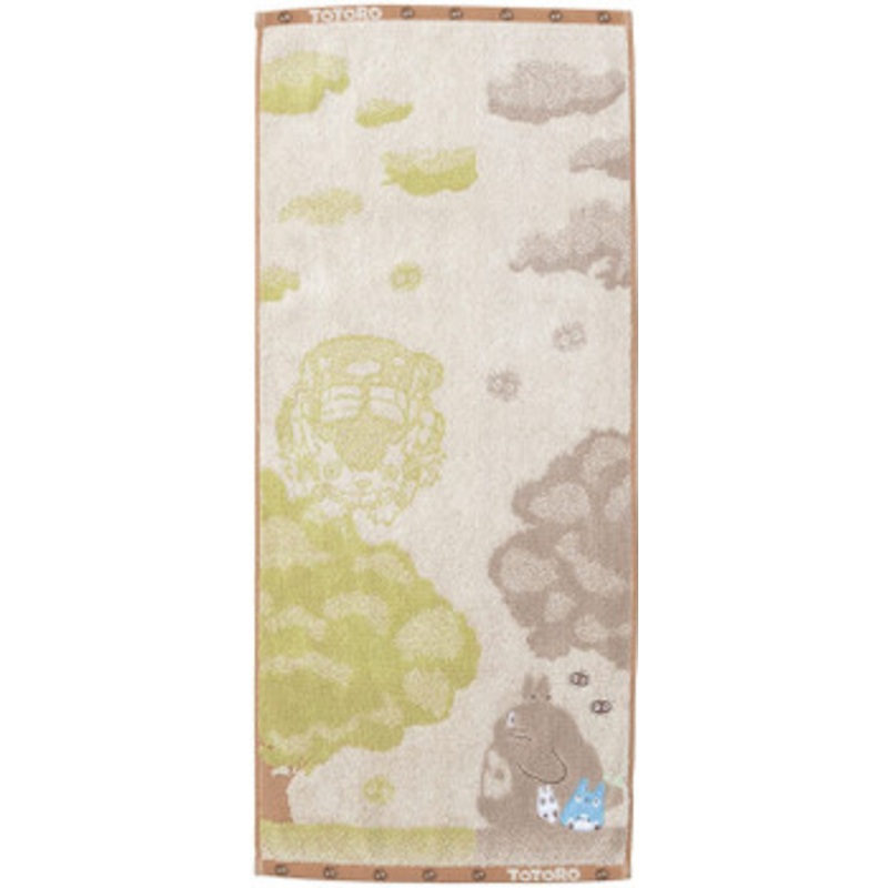 Marushin Studio Ghibli My Neighbor Totoro Face Towel ‘Totoro in tree shade’