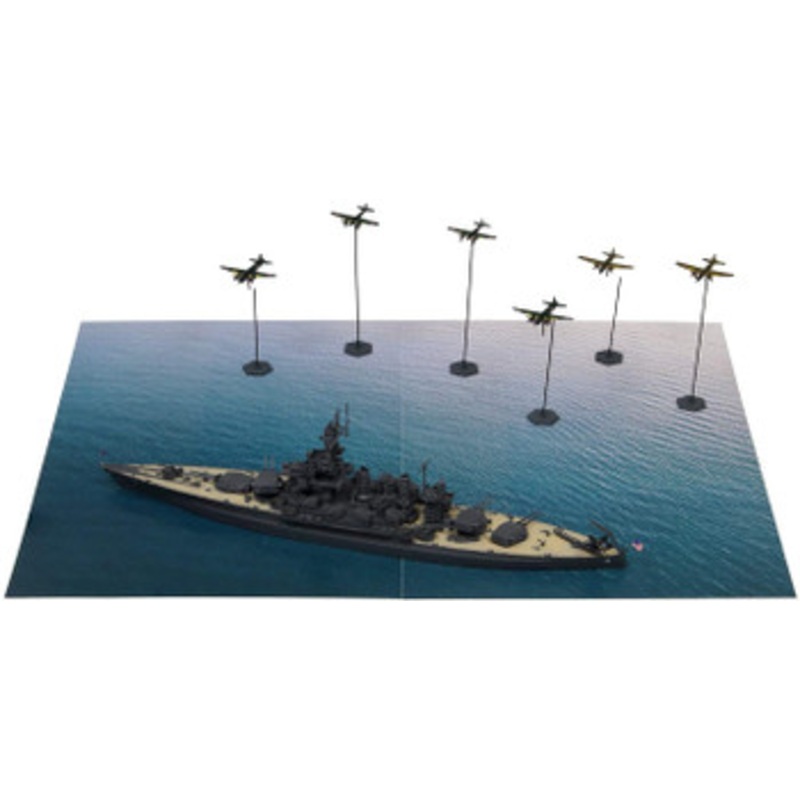 Pit-Road SPS06 The Battle of Saipan BB-46 Maryland VS IJN Army Squad 1/700 Scale