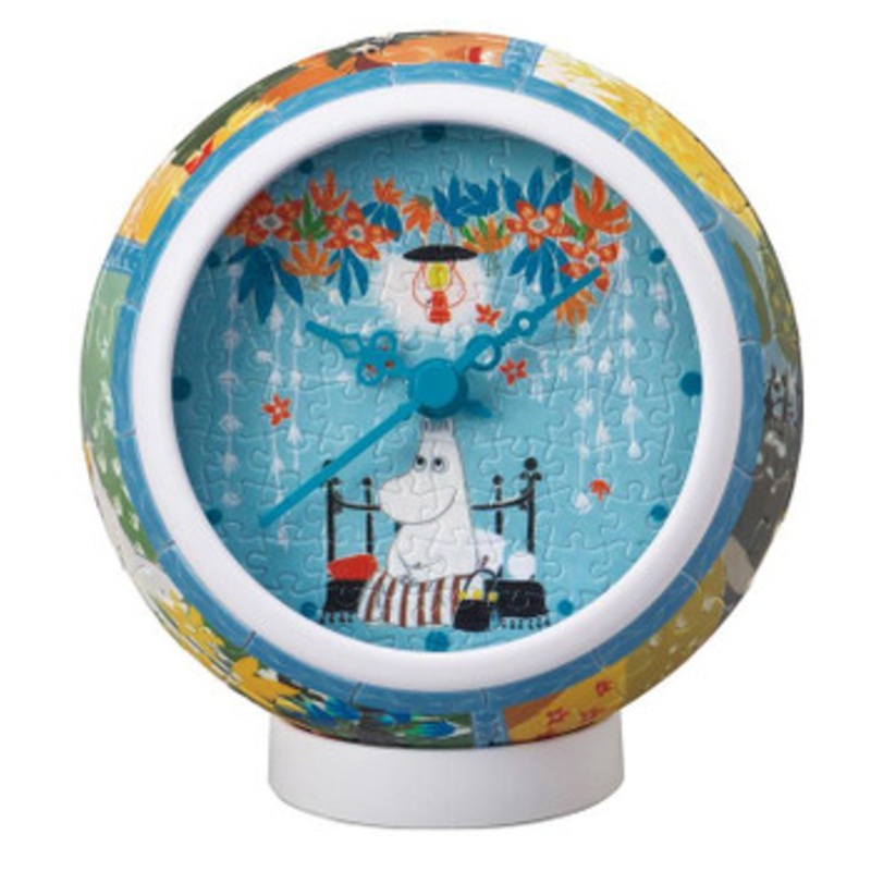 Yanoman 2401-11 Puzzle Clock Moomin Scenes of Moomin Valley(145 Pieces)