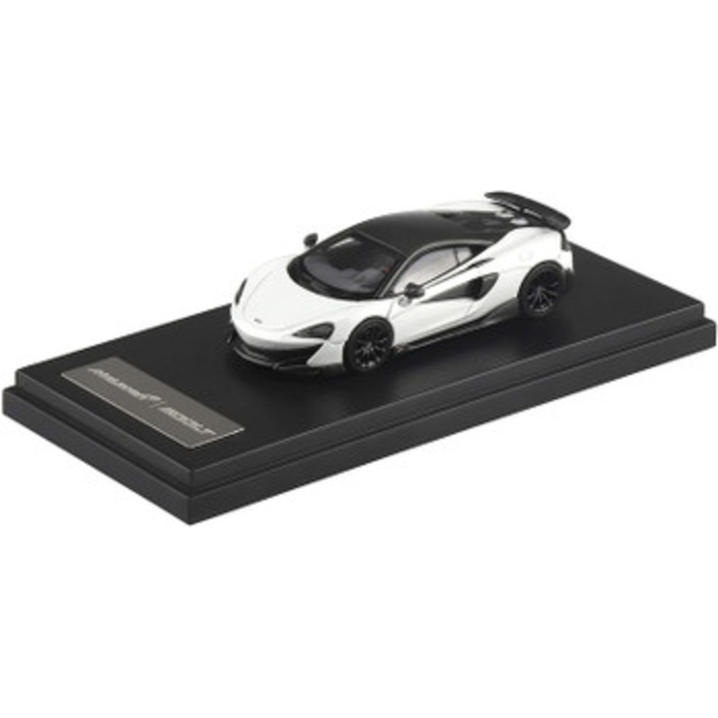 Aoshima Mini Car 1/64 McLaren 600LT Silica white