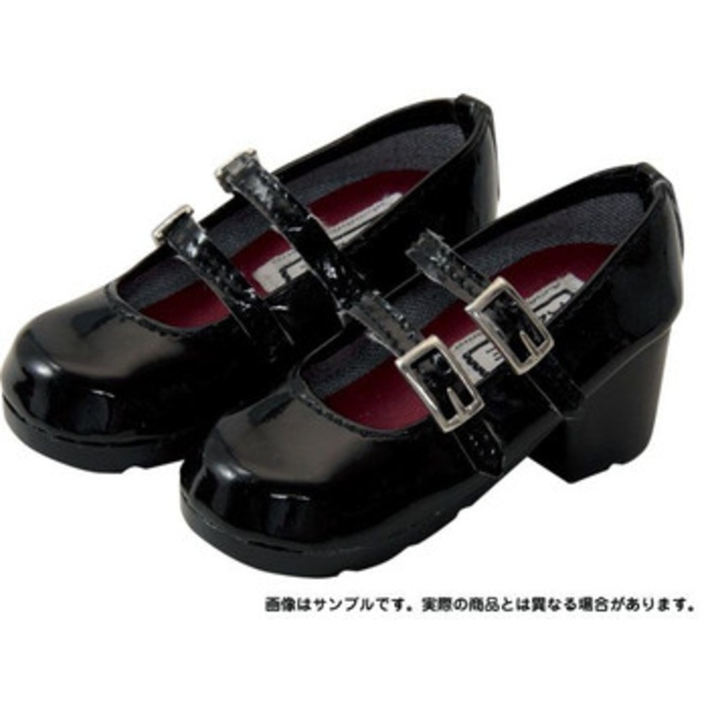 Azone FAR051-BLK Strap Shoes (Black)