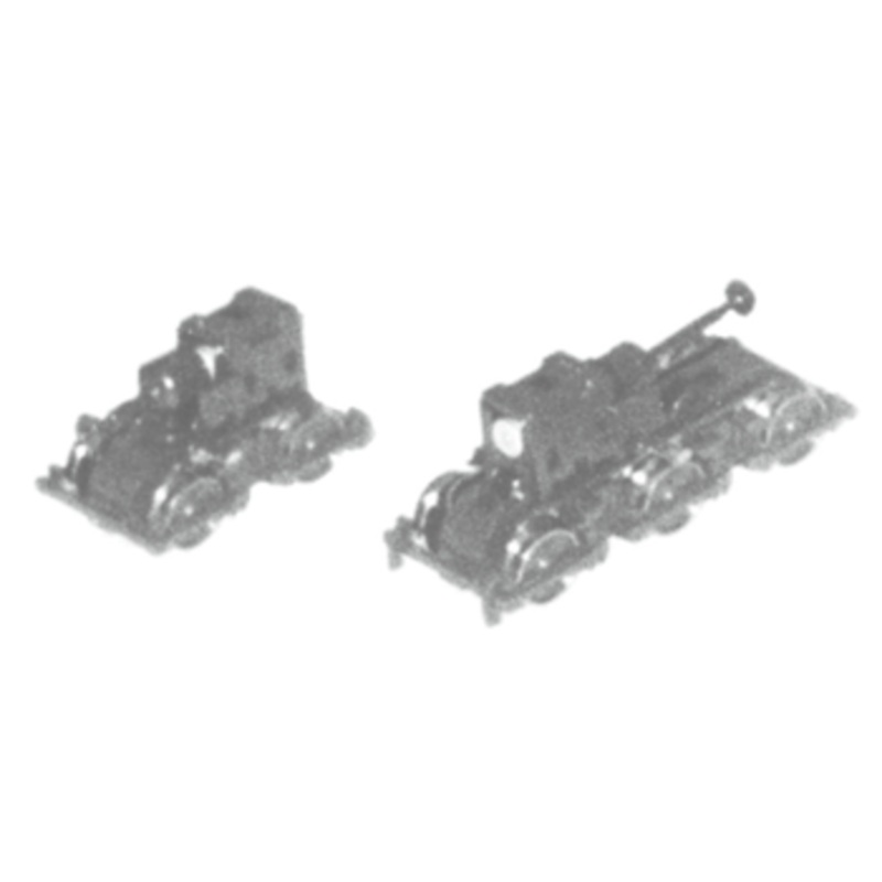Kato Parts 1-705D1 Truck Set (Bogie) for Powered Car DE10 JR Freight Update Color (HO scale) ASSY