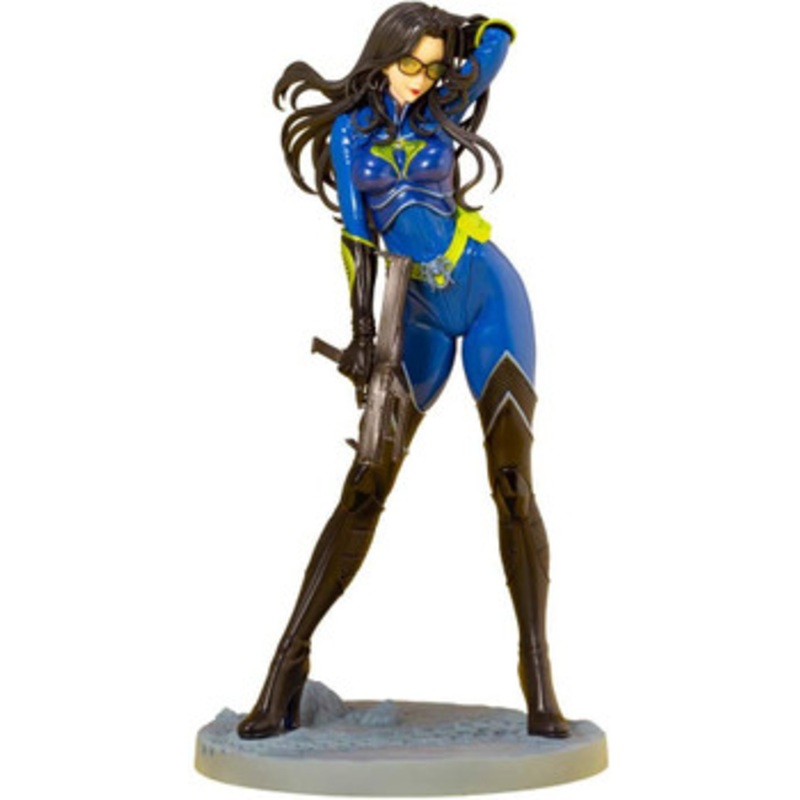 Kotobukiya G.I. JOE Bishoujo Baroness 25th Anniversary Blue Ver. 1/10 Figure
