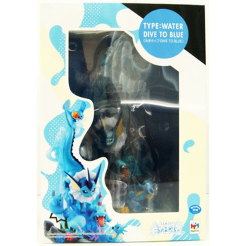 Megahouse G.E.M. EX Series Pokemon Water Type DIVE TO BLUE Figure