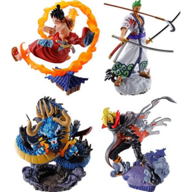 MegaHouse LOGBOX RE BIRTH One Piece Wano Country Vol.1 4pcs Complete Box