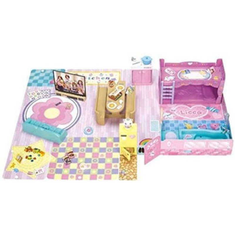Takara Tomy Licca Doll House Together With Family !