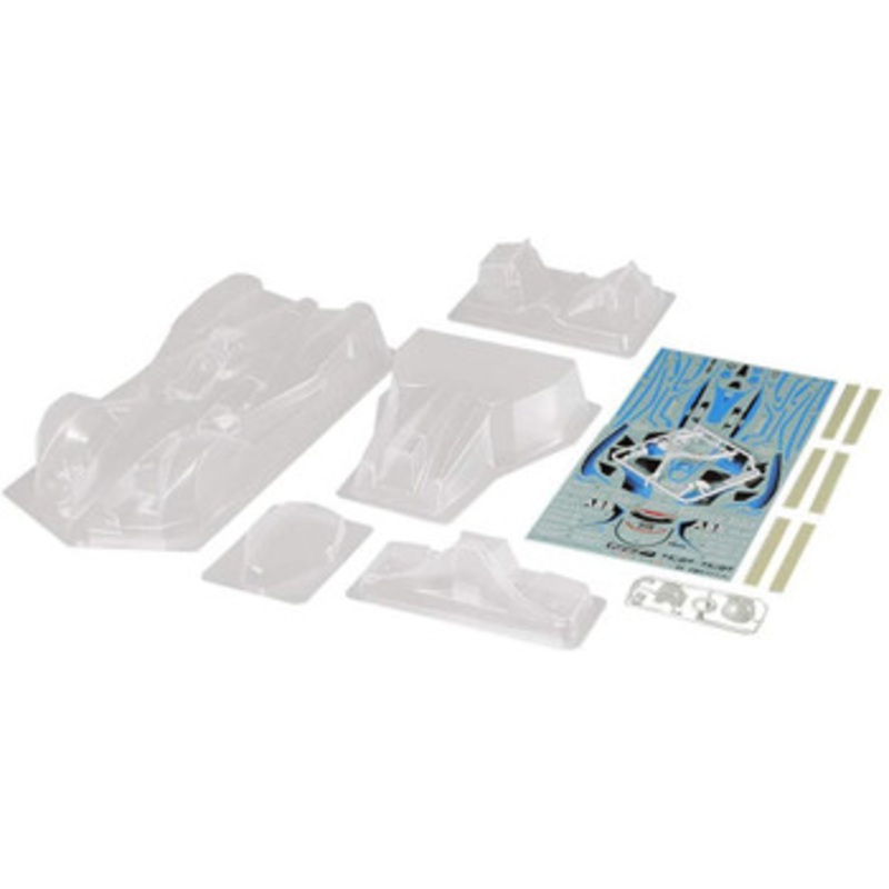 Tamiya 51660 (SP1660) TC-01 1/10 Formula E Gen2 Champion Livery Clear Body Set