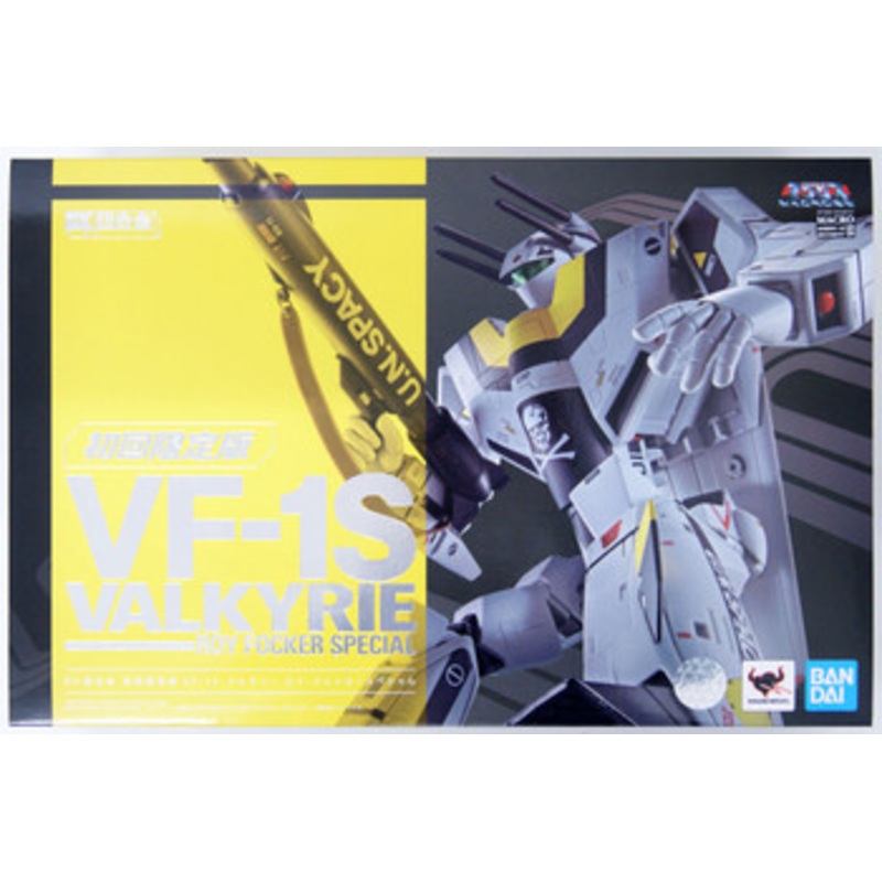 Bandai DX Chogokin VF-1S Valkyrie Roy Focker Special Figure (Super Dimension Fortress Macross)